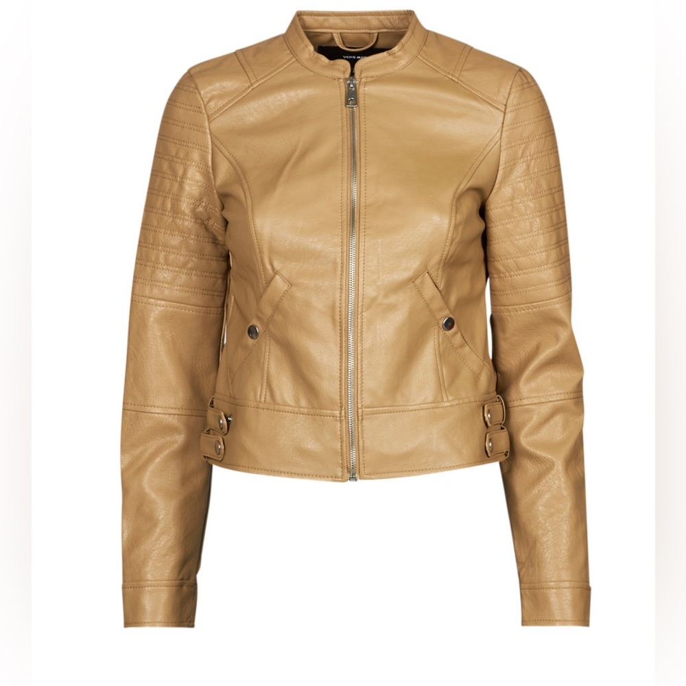 NWT Vero Moda VMLOVE Leather Jacket XS